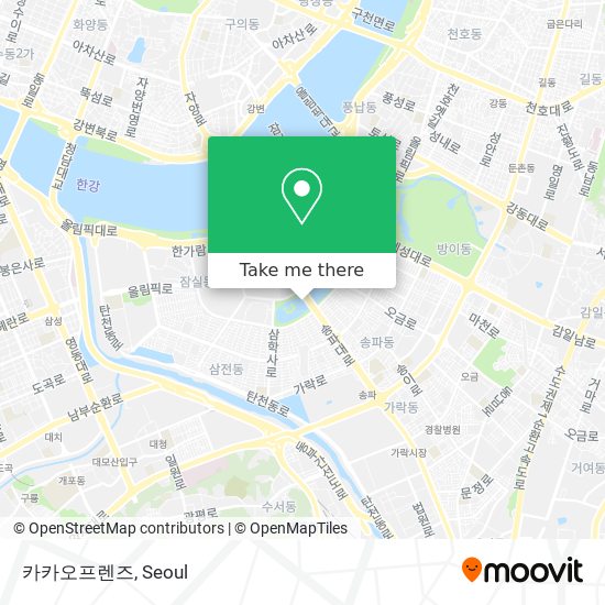 카카오프렌즈 map