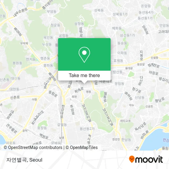 자연별곡 map