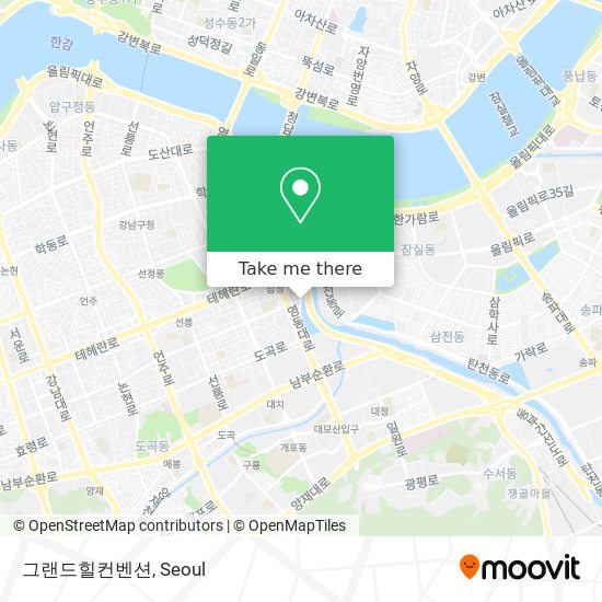 그랜드힐컨벤션 map