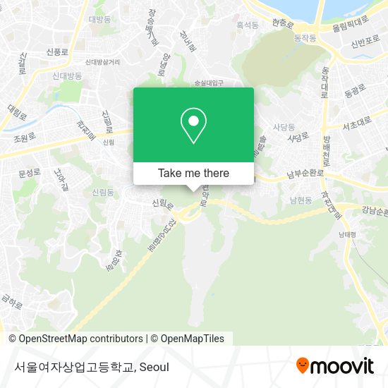 서울여자상업고등학교 map