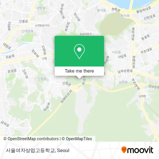 서울여자상업고등학교 map