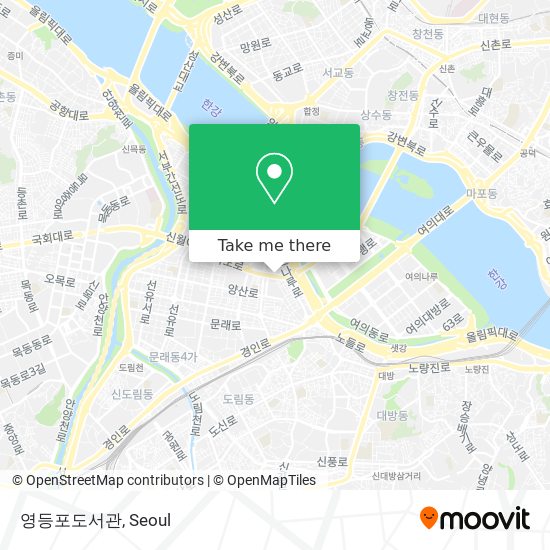 영등포도서관 map