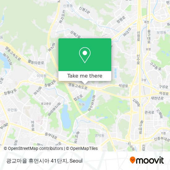 광교마을 휴먼시아 41단지 map
