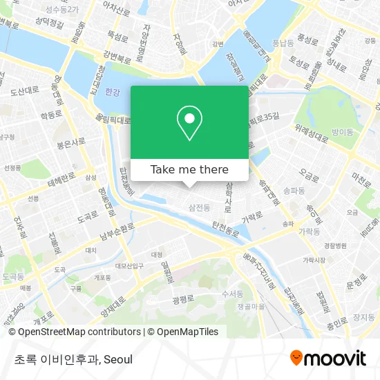 초록 이비인후과 map