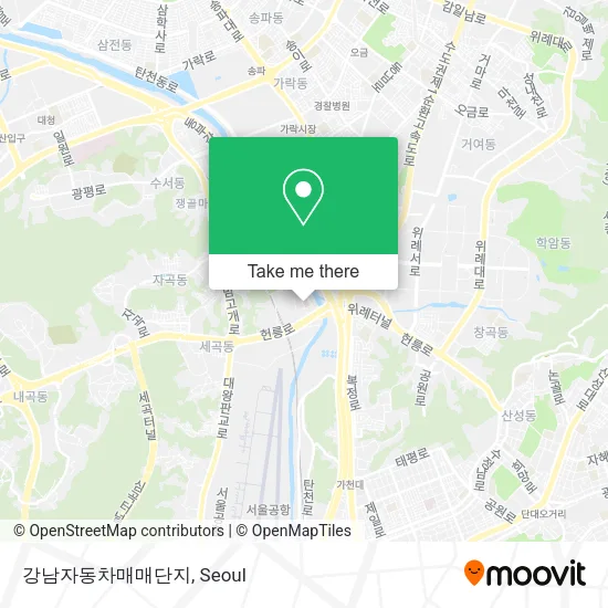 강남자동차매매단지 map