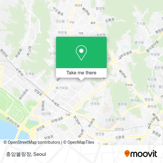 충암볼링장 map