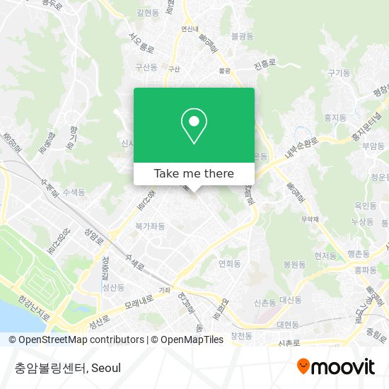 충암볼링센터 map