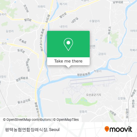 평택농협연합장례식장 map