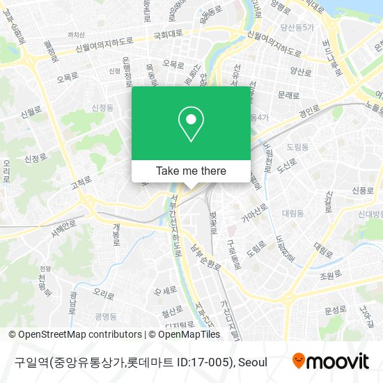구일역(중앙유통상가,롯데마트 ID:17-005) map