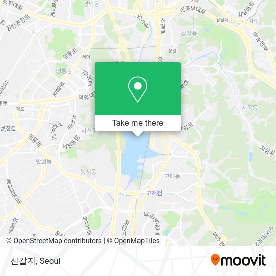 신갈지 map