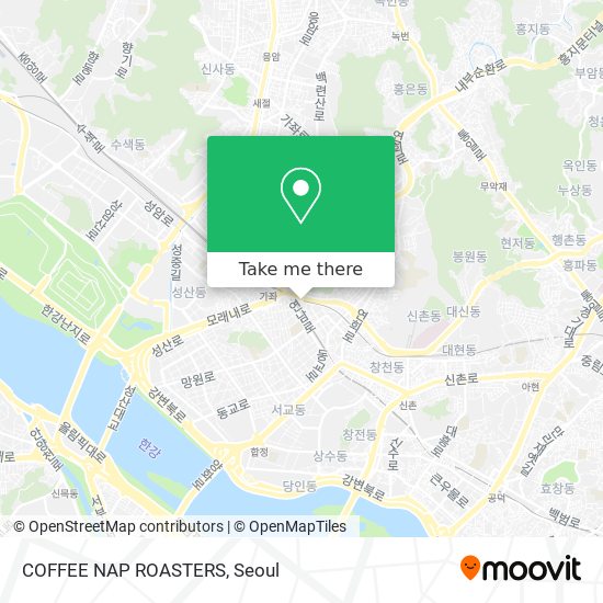 COFFEE NAP ROASTERS map