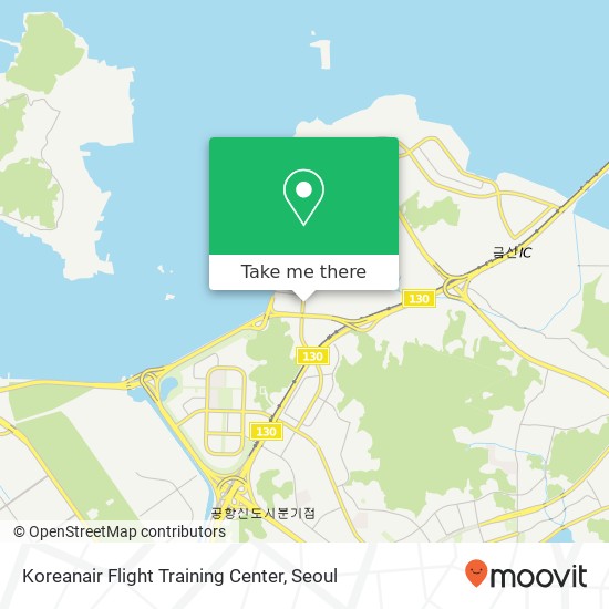 Koreanair Flight Training Center map