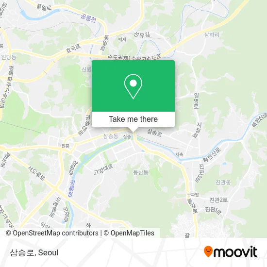 삼송로 map