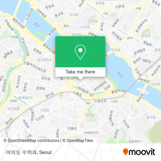 여의도 수치과 map