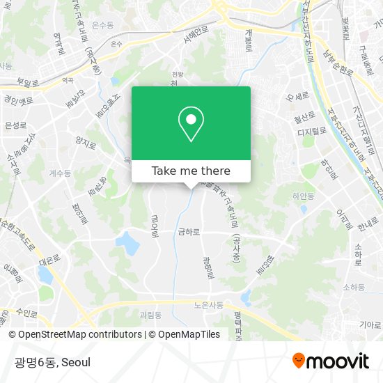 광명6동 map