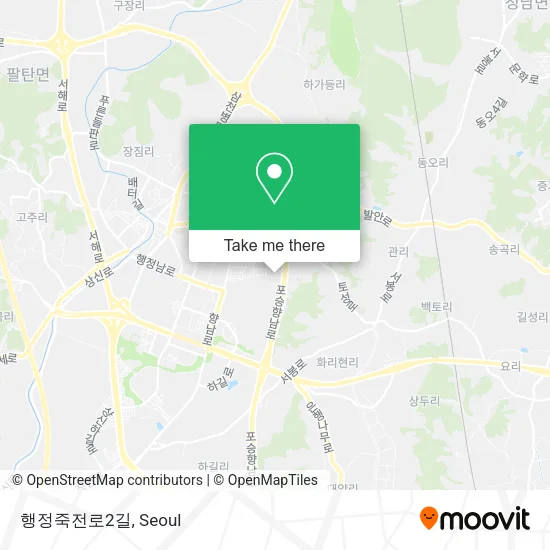 행정죽전로2길 map