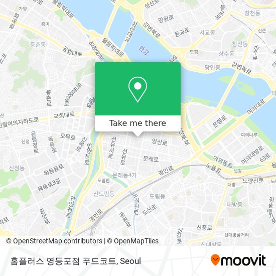 홈플러스 영등포점 푸드코트 map