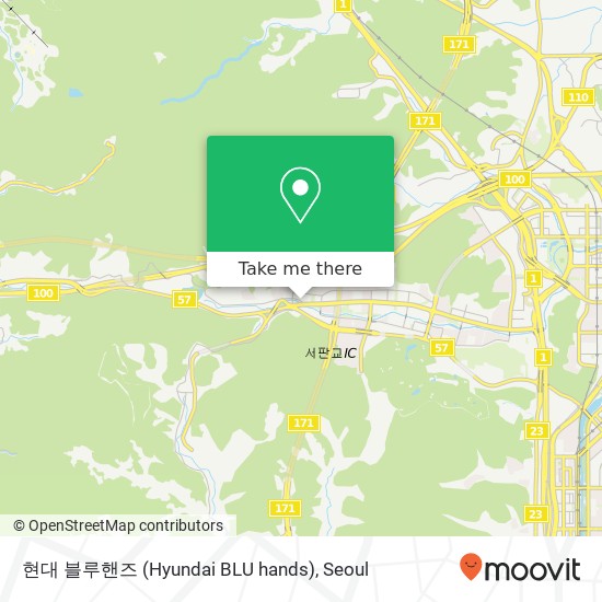 현대 블루핸즈 (Hyundai BLU hands) map