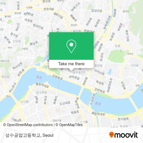 성수공업고등학교 map