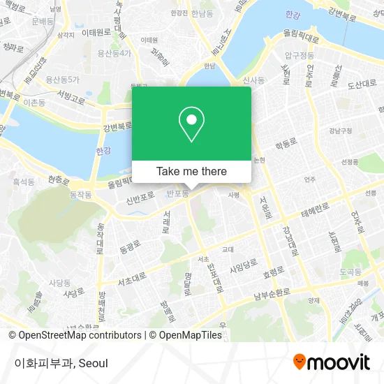 이화피부과 map