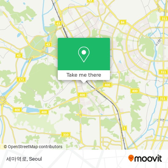 세마역로 map