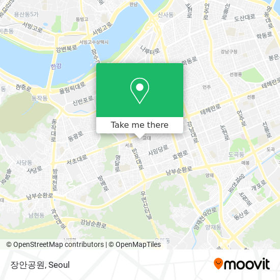 장안공원 map