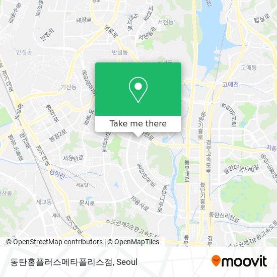 동탄홈플러스메타폴리스점 map