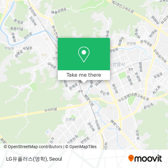 LG유플러스(명학) map