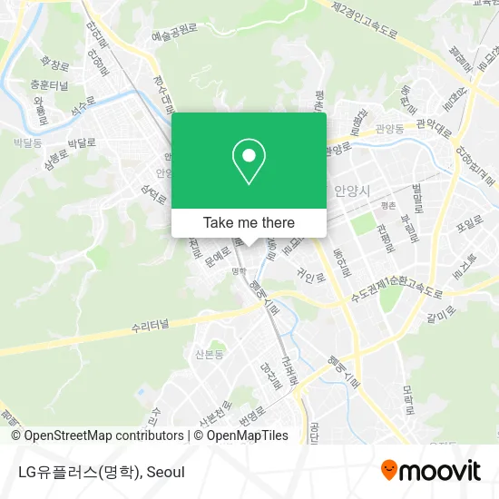 LG유플러스(명학) map