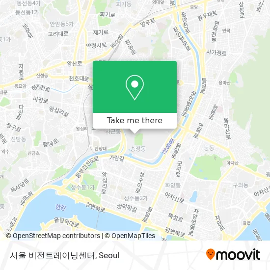 서울 비전트레이닝센터 map
