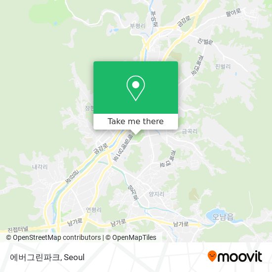 에버그린파크 map