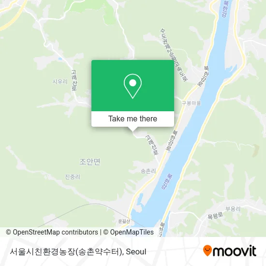 서울시친환경농장(송촌약수터) map