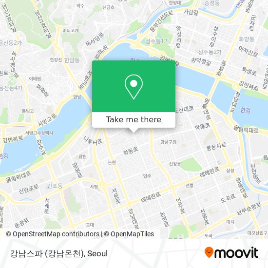 강남스파 (강남온천) map