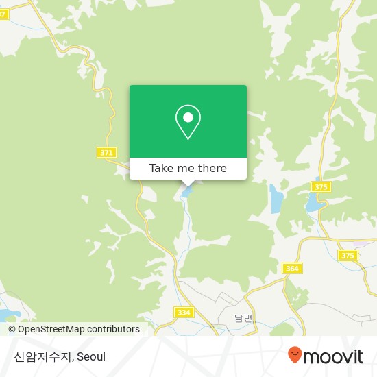 신암저수지 map