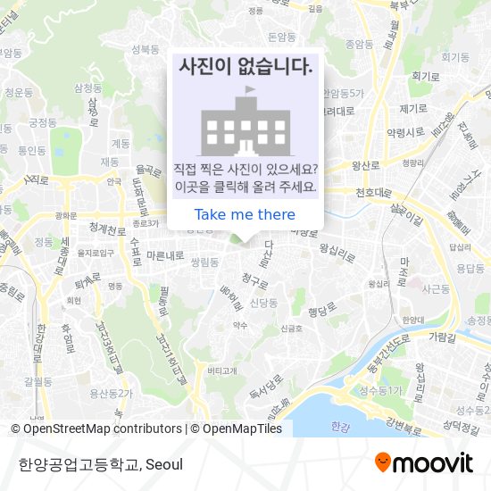 한양공업고등학교 map