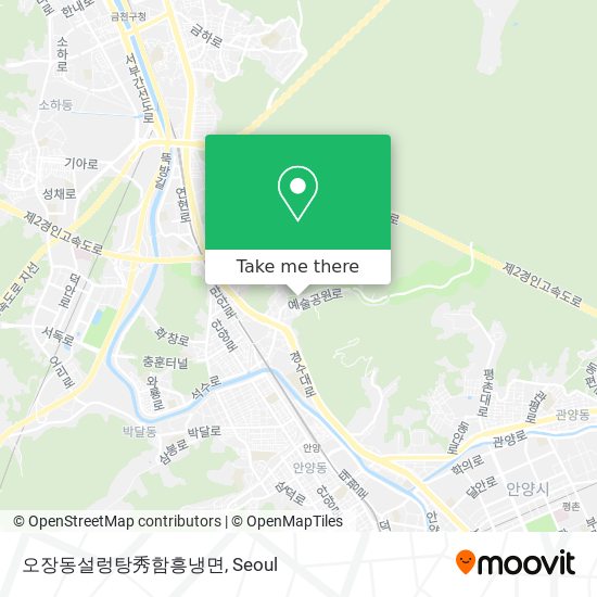 오장동설렁탕秀함흥냉면 map