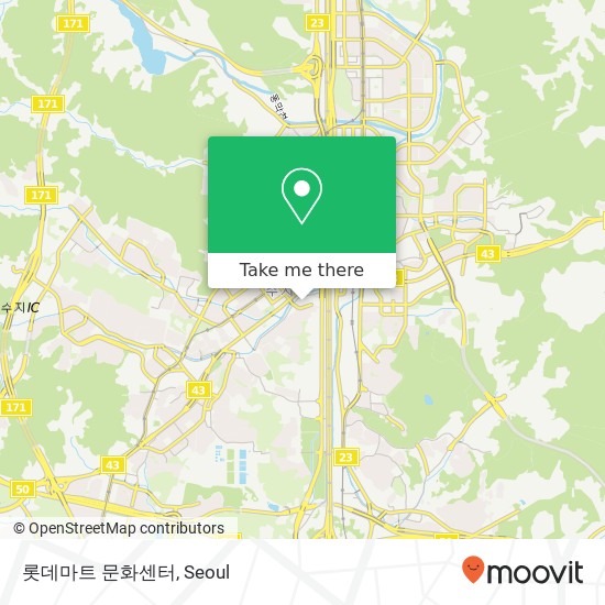 롯데마트 문화센터 map