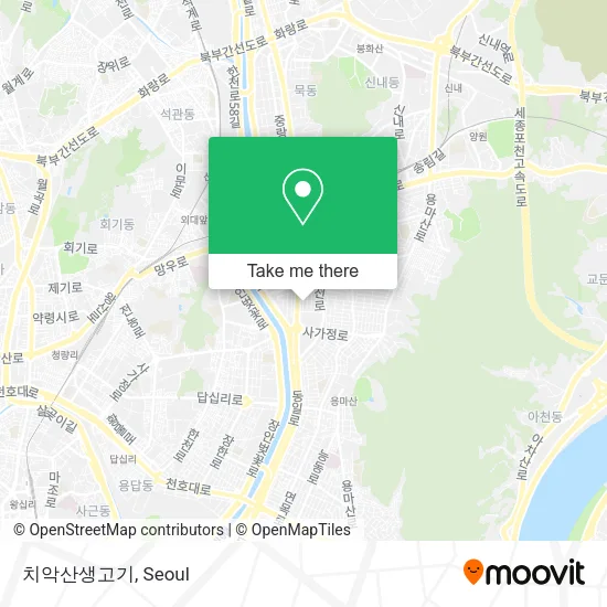 치악산생고기 map