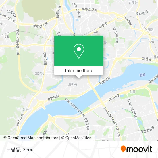 토평동 map