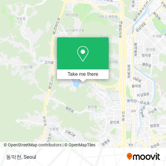 동막천 map