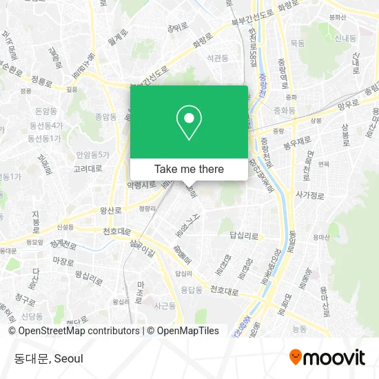 동대문 map
