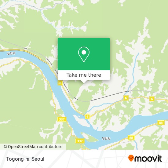 Togong-ni map