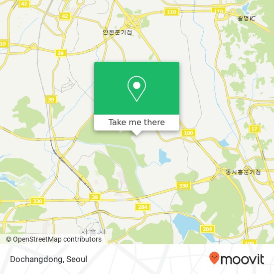 Dochangdong map