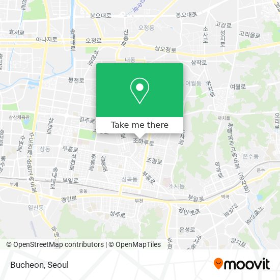 Bucheon map
