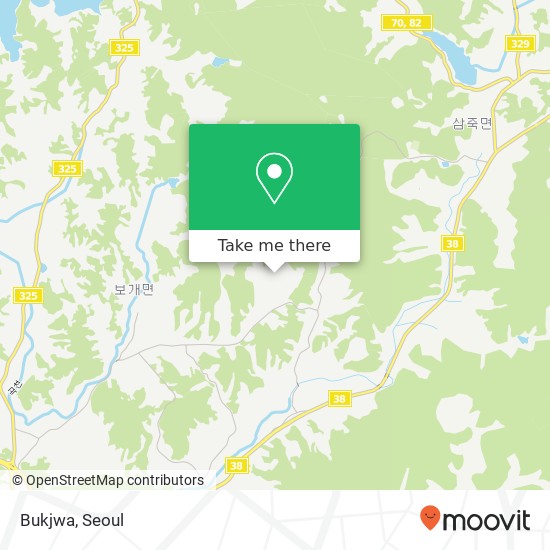 Bukjwa map