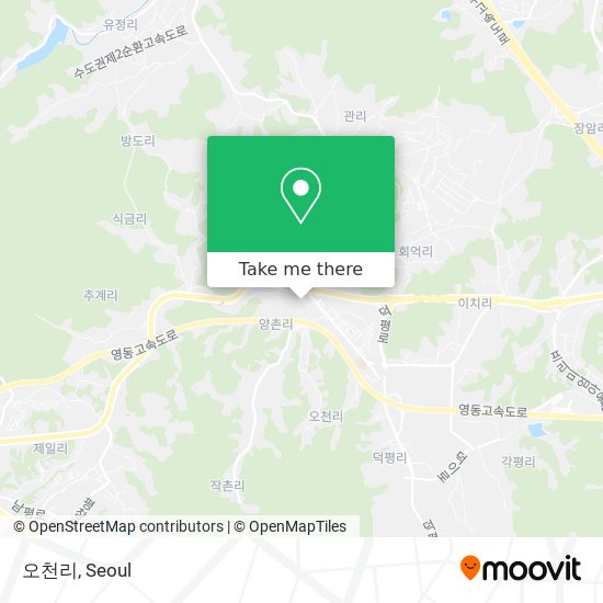 오천리 map