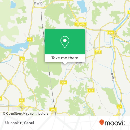 Munhak-ri map