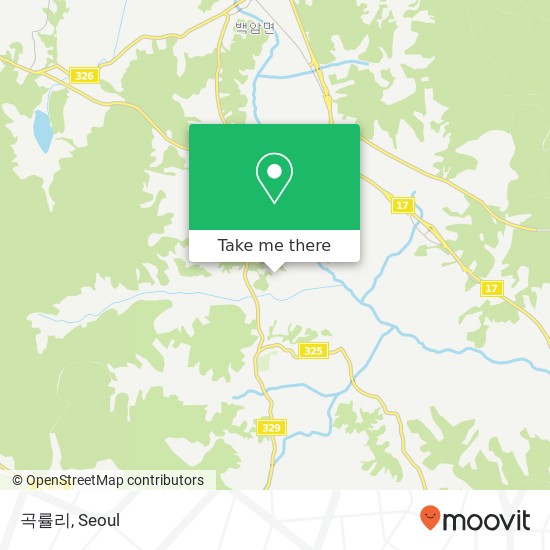 곡률리 map