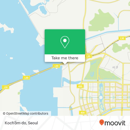 Koch’ŏm-do map
