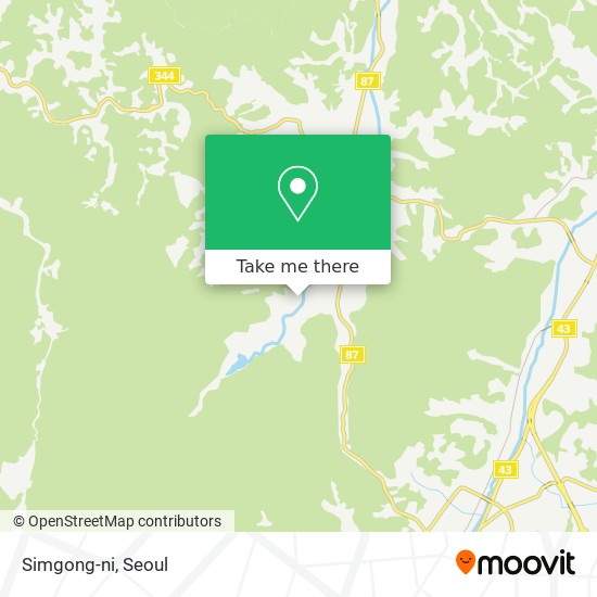 Simgong-ni map